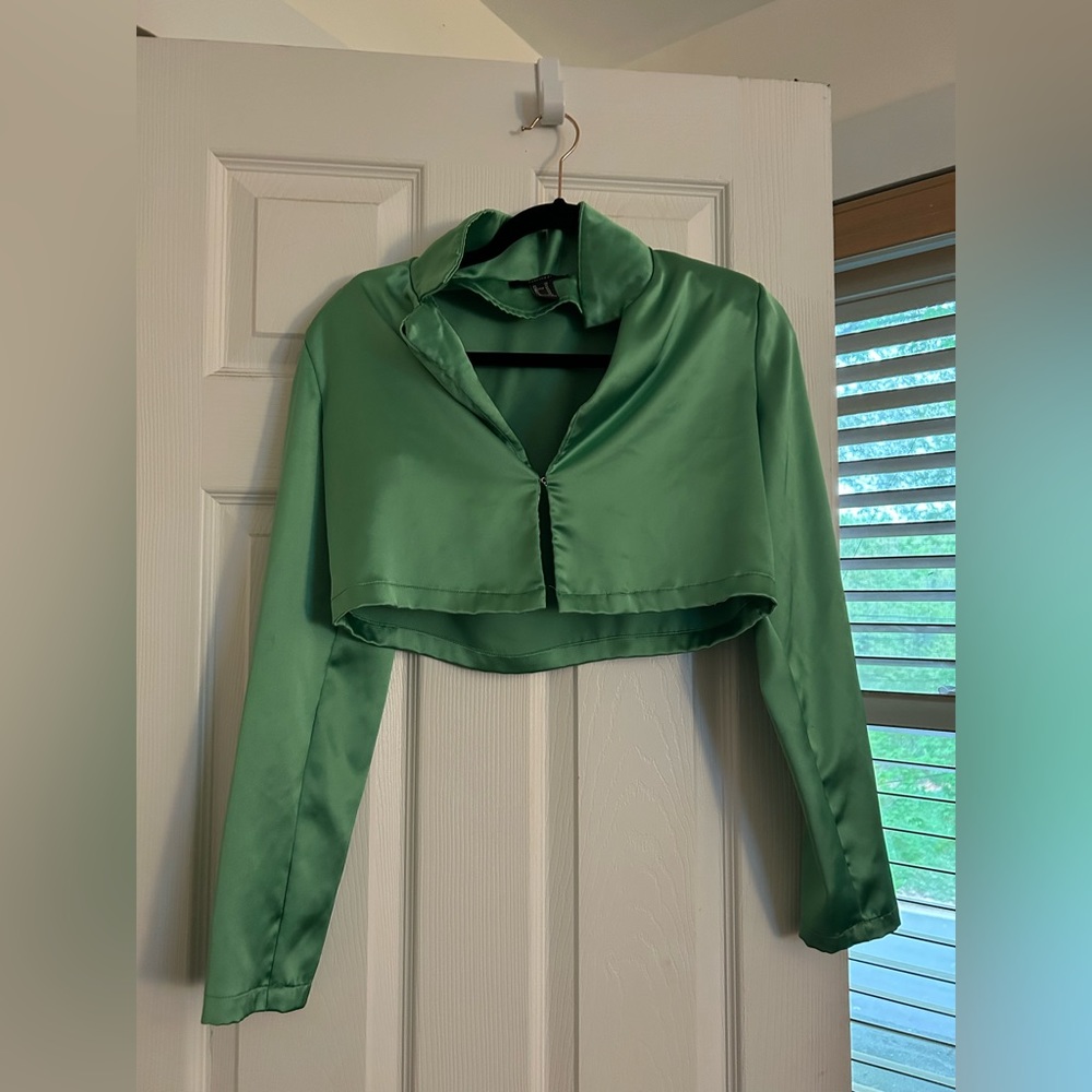 Forever 21 Satin Blazer